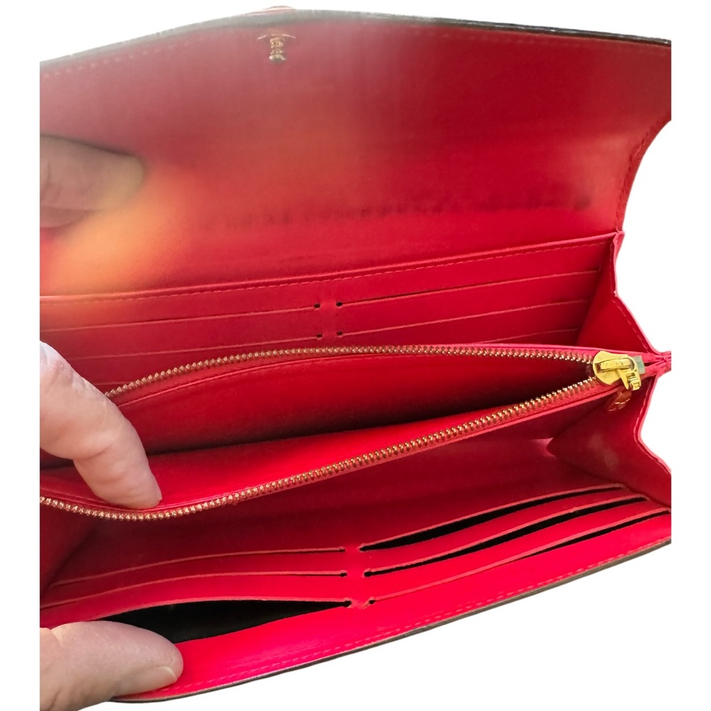 BEAUTIFUL! Authentic Louis Vuitton Vernice Pink Wallet Patent Leather - Picture 9 of 10